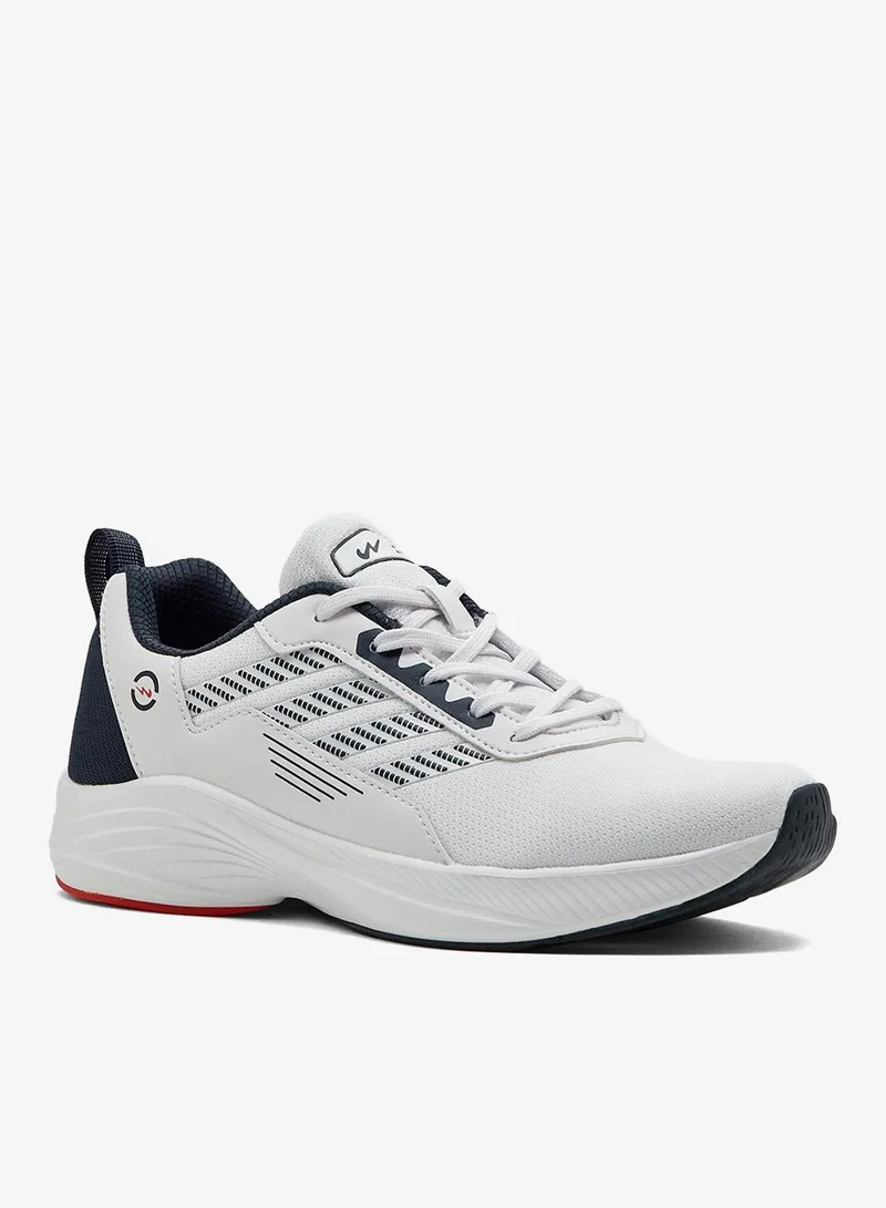 CAMPUS Wht/Navy Men's Low-Top Sneakers - Lightweight, Minimalist Designed for Style for Men | Best Price UAE